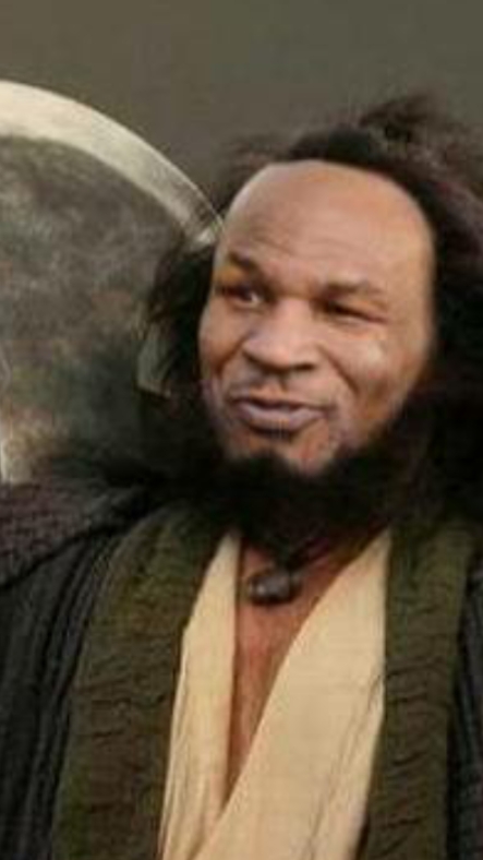 国外版水许传，泰森扮李逵，道森扮花和尚，个个毫无违和感